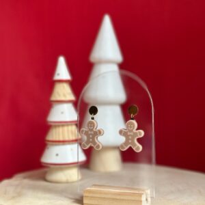 BOUCLES D’OREILLES « PAIN D’ÉPICES »