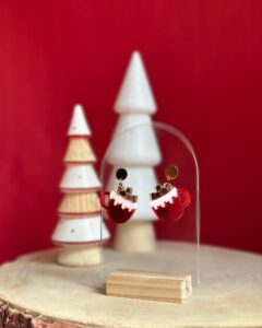 BOUCLES D’OREILLES « TASSE GOURMANDE »